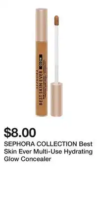 Kohl's SEPHORA COLLECTION Best Skin Ever Multi-Use Hydrating Glow Concealer offer