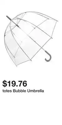 Kohl's totes Bubble Umbrella offer