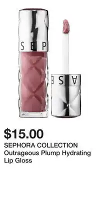 Kohl's SEPHORA COLLECTION Outrageous Plump Hydrating Lip Gloss offer