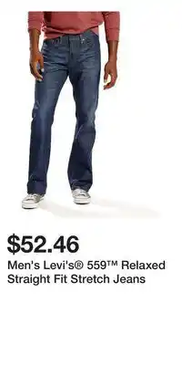 Kohl's Men's Levi's 559 Relaxed Straight Fit Stretch Jeans offer