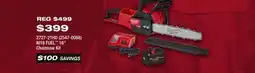 Runnings M18 FUEL 16 Chainsaw Kit offer
