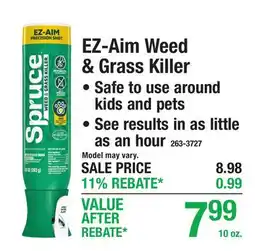 Menards EZ-Aim Weed & Grass Killer offer