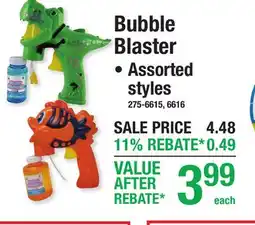 Menards Bubble Blaster offer