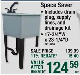 Menards Space Saver offer