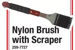 Menards Nylon Brush with Scraper offer