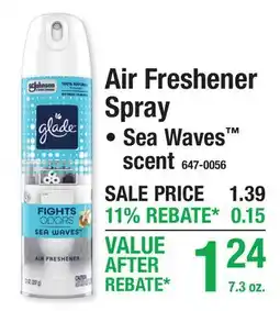 Menards Air Freshener Spray offer