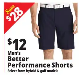 Ocean State Job Lot Men's Better Performance Shorts offer