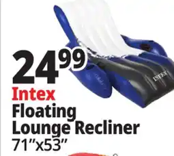 Ocean State Job Lot Intex Floating Recliner Pool Lounge offer