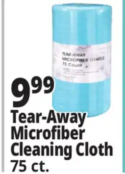 Ocean State Job Lot Tear-Away Microfiber Cleaning Cloth 75 ct offer