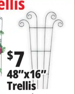 Ocean State Job Lot Panacea Planter Trellis 48 offer