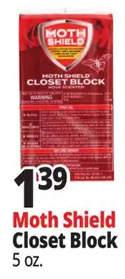 Ocean State Job Lot Moth Shield Fresh Linen Closet Block 5 oz offer