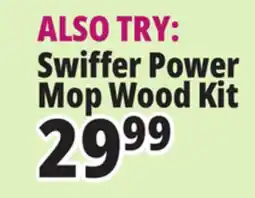 Ocean State Job Lot Swiffer Power Mop for Wood Floor Cleaning Kit 6 Piece offer