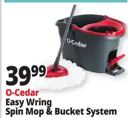Ocean State Job Lot O-Cedar Easy Wring Spin Mop 8: Bucket System offer