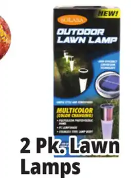 Ocean State Job Lot 2 Pk. Lawn Lamps offer