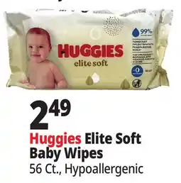 Ocean State Job Lot Huggies Elite Soft Baby Wipes offer