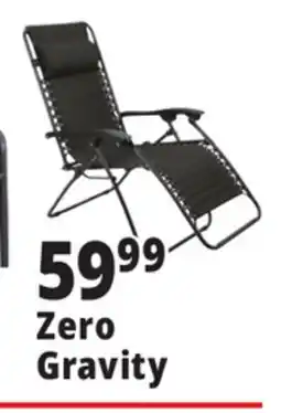 Ocean State Job Lot Oxford Cloth Zero Gravity Chair offer