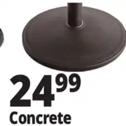 Ocean State Job Lot Outdoor Living Concrete Umbrella Base 22 lbs offer