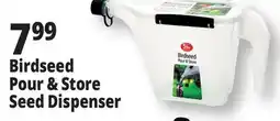 Ocean State Job Lot Birdseed Pour & Store Dispenser offer