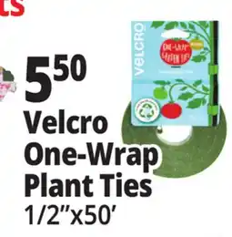 Ocean State Job Lot Velcro Brand One-Wrap Cut-to-Length Tape Garden Ties 50' offer