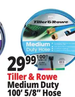 Ocean State Job Lot Tiller & Rowe Medium Duty Hose 5/8 in 100' offer