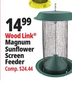 Ocean State Job Lot WoodLink Magnum Black Oil Sunflower Bird Feeder offer