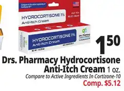 Ocean State Job Lot Drs. Pharmacy Hydrocortisone Anti-Itch Cream offer