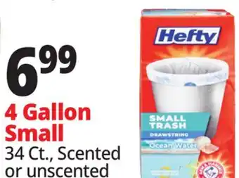 Ocean State Job Lot Hefty 4 Gallon Small offer