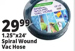 Ocean State Job Lot SwimWorks Spiral Wound Pool Vacuum Hose 1.25 x 25' offer