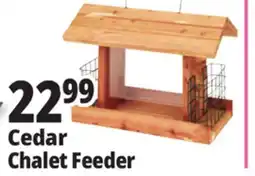 Ocean State Job Lot Cedar Chalet Feeder offer