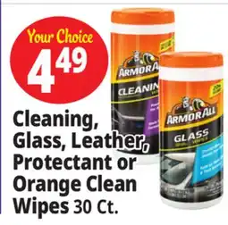 Ocean State Job Lot Cleaning, Glass, Leather, Protectant or Orange Clean Wipes offer