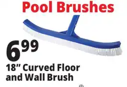 Ocean State Job Lot SwimWorks Curved Floor and Wall Pool Brush 18 offer