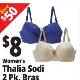 Ocean State Job Lot Women's Thalia Sodi 2 Pk. Bras offer