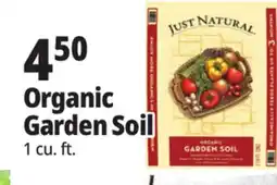 Ocean State Job Lot Just Natural Organic Garden Soil 1 cu ft offer