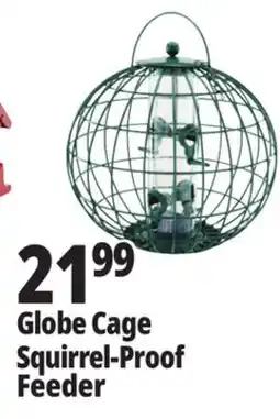 Ocean State Job Lot Yankee Trader Globe Cage Bird Feeder offer