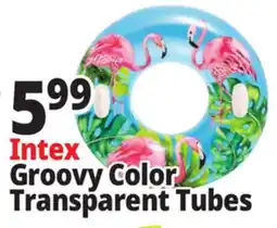 Ocean State Job Lot Intex Lush Tropical Tube Float offer