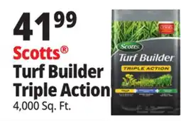 Ocean State Job Lot Scotts Turf Builder Triple Action Weed Control & Lawn Food 4 000 sq ft offer