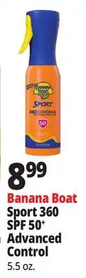 Ocean State Job Lot Banana Boat Sport 360 SPF 50+ Advanced Control offer