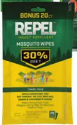 Ocean State Job Lot Repel 7% Deet Wipes offer