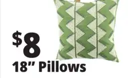 Ocean State Job Lot 18 Pillows offer