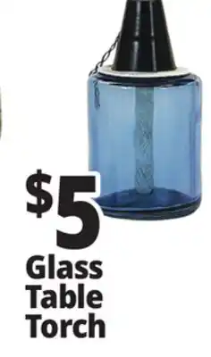 Ocean State Job Lot Glass Table Torch offer