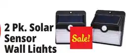 Ocean State Job Lot Outdoor Living Accents Solar Sensor Wall Lights 2 Count offer
