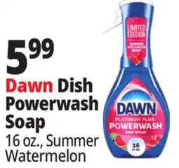 Ocean State Job Lot Dawn Dish Powerwash Soap offer