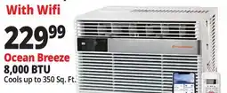 Ocean State Job Lot Ocean Breeze 8 000 BTU Window Air Conditioner offer