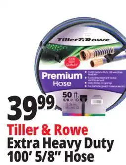 Ocean State Job Lot Tiller & Rowe Premium Extra Heavy-Duty 5/8 Garden Hose 100' offer