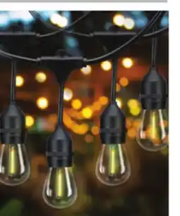 Ocean State Job Lot Outdoor Living Plug-in LED String Lights 24 ft offer