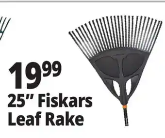 Ocean State Job Lot 25 Fiskars Leaf Rake offer