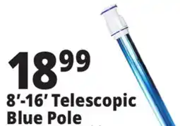 Ocean State Job Lot 8'-16' Telescopic Blue Pole offer