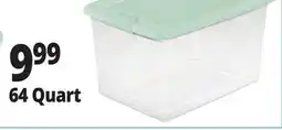 Ocean State Job Lot 64 Quart Storage Boxes In Spring colors! offer