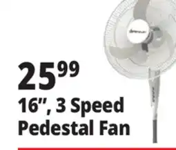 Ocean State Job Lot Penguin Pedestal Fan 16 offer