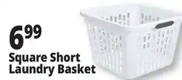 Ocean State Job Lot Square Short Laundry Basket offer
